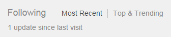 Most Recent and Top and Trending stream views