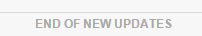 End of new updates