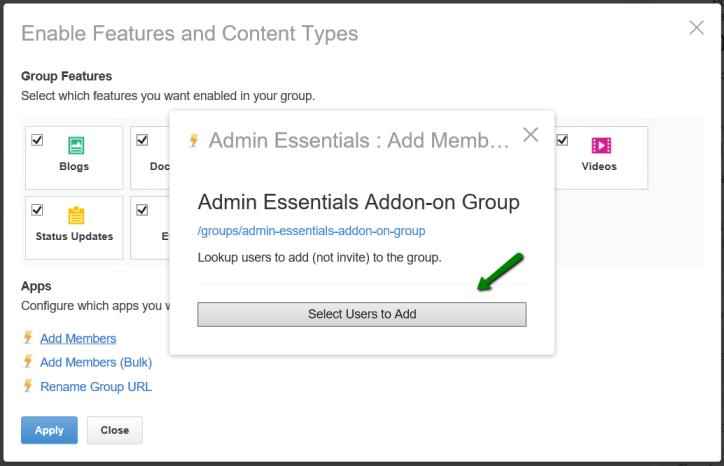 A screenshot of adding single members screen
