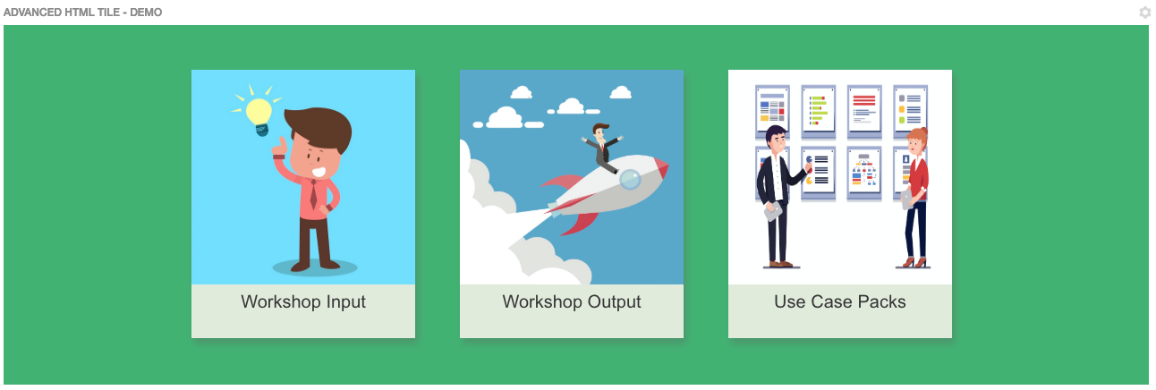 Examples of Advanced HTML tiles