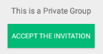 A screenshot of the Accept Invitation button.
